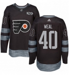 Mens Adidas Philadelphia Flyers 40 Jordan Weal Premier Black 1917 2017 100th Anniversary NHL Jersey Mens Adidas Philadelphia Flyers 40 Jordan Weal Premier Black 1917 2017 100th Anniversary NHL Jersey