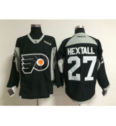 NHL Philadelphia Flyers #27 Ron Hextall black jerseys