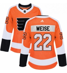 Womens Adidas Philadelphia Flyers 22 Dale Weise Authentic Orange Home NHL Jersey Womens Adidas Philadelphia Flyers 22 Dale Weise Authentic Orange Home NHL Jersey