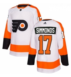 Youth Adidas Philadelphia Flyers 17 Wayne Simmonds Authentic White Away NHL Jersey Youth Adidas Philadelphia Flyers 17 Wayne Simmonds Authentic White Away NHL Jersey
