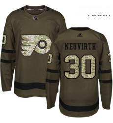 Youth Adidas Philadelphia Flyers 30 Michal Neuvirth Authentic Green Salute to Service NHL Jersey Youth Adidas Philadelphia Flyers 30 Michal Neuvirth Authentic Green Salute to Service NHL Jersey