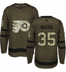 Youth Adidas Philadelphia Flyers 35 Steve Mason Green Salute to Service Stitched NHL Jersey Youth Adidas Philadelphia Flyers 35 Steve Mason Green Salute to Service Stitched NHL Jersey
