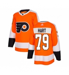 Youth Philadelphia Flyers #79 Carter Hart Authentic Orange Home Hockey Jersey Youth Philadelphia Flyers #79 Carter Hart Authentic Orange Home Hockey Jersey