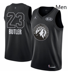 Mens Nike Jordan Minnesota Timberwolves 23 Jimmy Butler Swingman Black 2018 All Star Game NBA Jersey Mens Nike Jordan Minnesota Timberwolves 23 Jimmy Butler Swingman Black 2018 All Star Game NBA Jersey