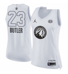 Womens Nike Jordan Minnesota Timberwolves 23 Jimmy Butler Swingman White 2018 All Star Game NBA Jersey Womens Nike Jordan Minnesota Timberwolves 23 Jimmy Butler Swingman White 2018 All Star Game NBA Jersey