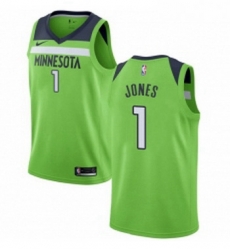 Womens Nike Minnesota Timberwolves 1 Tyus Jones Swingman Green NBA Jersey Statement Edition Womens Nike Minnesota Timberwolves 1 Tyus Jones Swingman Green NBA Jersey Statement Edition