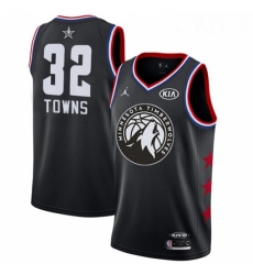 Womens Nike Minnesota Timberwolves 32 Karl Anthony Towns Black NBA Jordan Swingman 2019 All Star Game Jersey Womens Nike Minnesota Timberwolves 32 Karl Anthony Towns Black NBA Jordan Swingman 2019 All Star Game Jersey