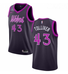 Womens Nike Minnesota Timberwolves 43 Anthony Tolliver Swingman Purple NBA Jersey City Edition Womens Nike Minnesota Timberwolves 43 Anthony Tolliver Swingman Purple NBA Jersey City Edition