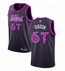 Womens Nike Minnesota Timberwolves 67 Taj Gibson Swingman Purple NBA Jersey City Edition Womens Nike Minnesota Timberwolves 67 Taj Gibson Swingman Purple NBA Jersey City Edition