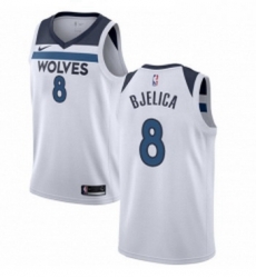 Womens Nike Minnesota Timberwolves 8 Nemanja Bjelica Swingman White NBA Jersey Association Edition Womens Nike Minnesota Timberwolves 8 Nemanja Bjelica Swingman White NBA Jersey Association Edition