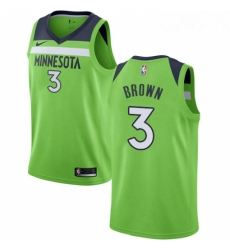 Youth Nike Minnesota Timberwolves 3 Anthony Brown Authentic Green NBA Jersey Statement Edition Youth Nike Minnesota Timberwolves 3 Anthony Brown Authentic Green NBA Jersey Statement Edition