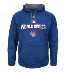 Men Chicago Cubs Royal 2016 World Series Bound Authentic Collection On Field Participant Streak Fleece Men Pullover Hoodie Men Chicago Cubs Royal 2016 World Series Bound Authentic Collection On Field Participant Streak Fleece Men Pullover Hoodie