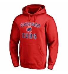 Men Chicago Cubs Scarlet Men Pullover Hoodie2 Men Chicago Cubs Scarlet Men Pullover Hoodie2