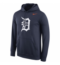 Men MLB Detroit Tigers Nike Logo Performance Pullover Hoodie Navy Men MLB Detroit Tigers Nike Logo Performance Pullover Hoodie Navy