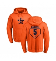 Men MLB Nike Houston Astros 5 Jeff Bagwell Orange RBI Pullover Hoodie Men MLB Nike Houston Astros 5 Jeff Bagwell Orange RBI Pullover Hoodie