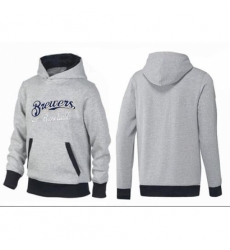 MLB Men Nike Milwaukee Brewers Pullover Hoodie GreyBlack MLB Men Nike Milwaukee Brewers Pullover Hoodie GreyBlack