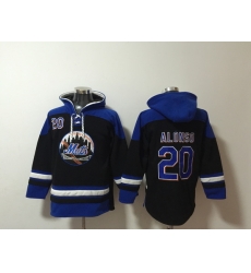 Men New York Mets 20 Pete Alonso Stitched Hoodie Men New York Mets 20 Pete Alonso Stitched Hoodie