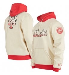 Men New York Mets White Color Pack Team Front 26 Back Pullover Hoodie Men New York Mets White Color Pack Team Front 26 Back Pullover Hoodie