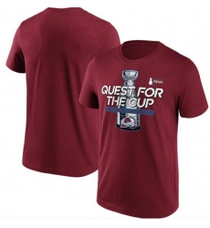 Men Colorado Avalanche Burgundy 2022 Stanley Cup Champions Jersey T Shirt Men Colorado Avalanche Burgundy 2022 Stanley Cup Champions Jersey T Shirt