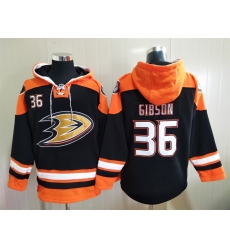 Men Anaheim Ducks John Gibson 36 Blue Stitched NHL Hoodie Men Anaheim Ducks John Gibson 36 Blue Stitched NHL Hoodie