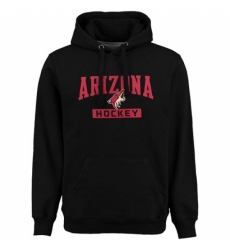 NHL Mens Arizona Coyotes Rinkside City Pride Pullover Hoodie Black NHL Mens Arizona Coyotes Rinkside City Pride Pullover Hoodie Black