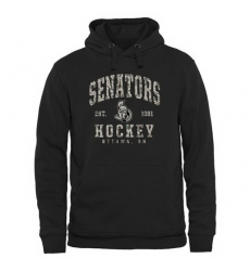 Men Ottawa Senators Black Camo Stack Pullover Hoodie Men Ottawa Senators Black Camo Stack Pullover Hoodie