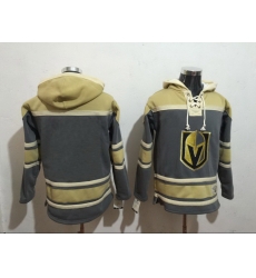 Men Vegas Golden Knights Blank Marc Andre Fleury Grey Gold Name 26 Number Pullover NHL Hoodie Men Vegas Golden Knights Blank Marc Andre Fleury Grey Gold Name 26 Number Pullover NHL Hoodie
