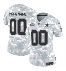 Women Dallas Cowboys Active Player Custom 2024 F U S E Arctic Camo Salute To Service Limited Stitched Football Jersey Women Dallas Cowboys Active Player Custom 2024 F U S E Arctic Camo Salute To Service Limited Stitched Football Jersey