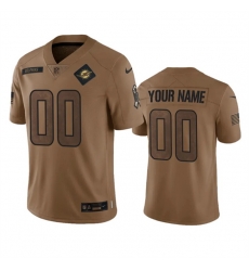 Men Women youth Miami Dolphins Active Player Custom 2023 Brown Salute To Setvice Limited Stitched Football Jersey Men Women youth Miami Dolphins Active Player Custom 2023 Brown Salute To Setvice Limited Stitched Football Jersey