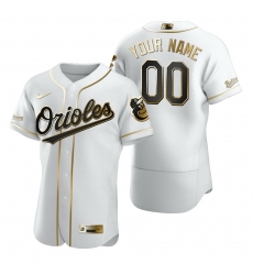 Men Women Youth Toddler Baltimore Orioles White Gold Custom Nike MLB Flex Base Jersey Men Women Youth Toddler Baltimore Orioles White Gold Custom Nike MLB Flex Base Jersey