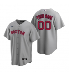 Men Women Youth Toddler Boston Red Sox Custom Nike Gray 2020 Stitched MLB Cool Base Jersey Men Women Youth Toddler Boston Red Sox Custom Nike Gray 2020 Stitched MLB Cool Base Jersey