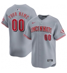 Men Women youth Cincinnati Reds Active Player Custom Grey Away Limited Stitched Baseball Jersey Men Women youth Cincinnati Reds Active Player Custom Grey Away Limited Stitched Baseball Jersey