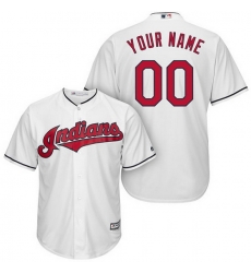 Men Women Youth Toddler All Size Authentic White Baseball Home Youth Jersey Customized Cleveland Indians Cool Base Men Women Youth Toddler All Size Authentic White Baseball Home Youth Jersey Customized Cleveland Indians Cool Base