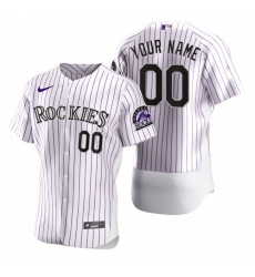 Men Women Youth Toddler All Size Colorado Rockies Custom Nike White 2020 Stitched MLB Flex Base Jersey Men Women Youth Toddler All Size Colorado Rockies Custom Nike White 2020 Stitched MLB Flex Base Jersey