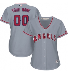 Men Women Youth All Size Los Angeles Angels Majestic Grey Home Cool Base Custom Jersey Men Women Youth All Size Los Angeles Angels Majestic Grey Home Cool Base Custom Jersey