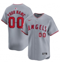 Men Women youth Los Angeles Angels Active Player Custom Gray Away Limited Stitched Baseball Jersey Men Women youth Los Angeles Angels Active Player Custom Gray Away Limited Stitched Baseball Jersey