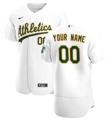 Men Women Youth Toddler Oakland Athletics White Custom Nike MLB Flex Base Jersey Men Women Youth Toddler Oakland Athletics White Custom Nike MLB Flex Base Jersey