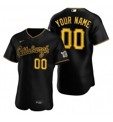 Men Women Youth Pittsburgh Pirates Nike Black Alternate 2020 Flex Base Team MLB Customized Jersey Men Women Youth Pittsburgh Pirates Nike Black Alternate 2020 Flex Base Team MLB Customized Jersey
