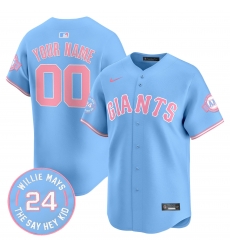 San Francisco Giants Blue Customized Jersey