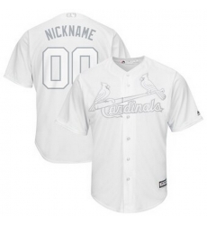 Men Women Youth Toddler All Size St. Louis St.Louis Cardinals Majestic 2019 Players Weekend Cool Base Roster Custom White Jersey Men Women Youth Toddler All Size St. Louis St.Louis Cardinals Majestic 2019 Players Weekend Cool Base Roster Custom White Jersey