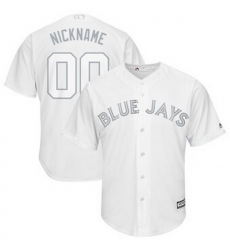 Men Women Youth Toddler All Size Toronto Blue Jays Majestic 2019 Players Weekend Cool Base Roster Custom White Jersey Men Women Youth Toddler All Size Toronto Blue Jays Majestic 2019 Players Weekend Cool Base Roster Custom White Jersey