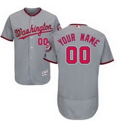Men Women Youth All Size Washington Nationals Flex Base Authentic Collection Custom Jersey Grey Men Women Youth All Size Washington Nationals Flex Base Authentic Collection Custom Jersey Grey