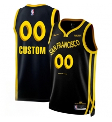 Men Women youth Golden State Warriors Active Player Custom Black 2023 24 City Edition Stitched Basketball Jersey Men Women youth Golden State Warriors Active Player Custom Black 2023 24 City Edition Stitched Basketball Jersey