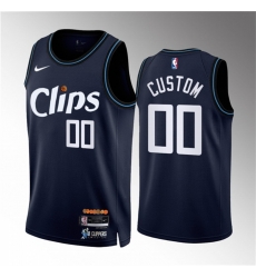 Men Women youth Los Angeles Clippers Active Player Custom Navy 2023 24 City Edition Stitched Jersey Men Women youth Los Angeles Clippers Active Player Custom Navy 2023 24 City Edition Stitched Jersey
