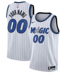 Men Women Youth Toddler ORLANDO MAGIC Custom Nike NBA Stitched Jersey White