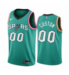 Men San Antonio Spurs Active Player Custom 2022 23 Teal City Edition Stitched Jersey Men San Antonio Spurs Active Player Custom 2022 23 Teal City Edition Stitched Jersey