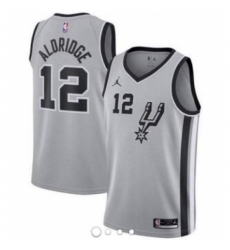 Men Women Youth All Size Spurs Grey Jordan Brand Custom NBA Jersey- Men Women Youth All Size Spurs Grey Jordan Brand Custom NBA Jersey-