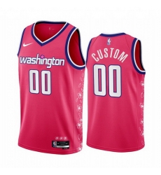 Men Washington Wizards Active Player Custom 2022 23 Pink Cherry Blossom City Edition Limited Stitched Basketball Jersey Men Washington Wizards Active Player Custom 2022 23 Pink Cherry Blossom City Edition Limited Stitched Basketball Jersey