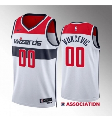 Men Women youth Washington Wizards 00 Tristan Vukcevic White Association Edition Stitched Basketball Jersey Men Women youth Washington Wizards 00 Tristan Vukcevic White Association Edition Stitched Basketball Jersey