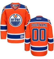 Men Women Youth Toddler Orange Jersey - Customized Reebok Edmonton Oilers Third II Men Women Youth Toddler Orange Jersey - Customized Reebok Edmonton Oilers Third II